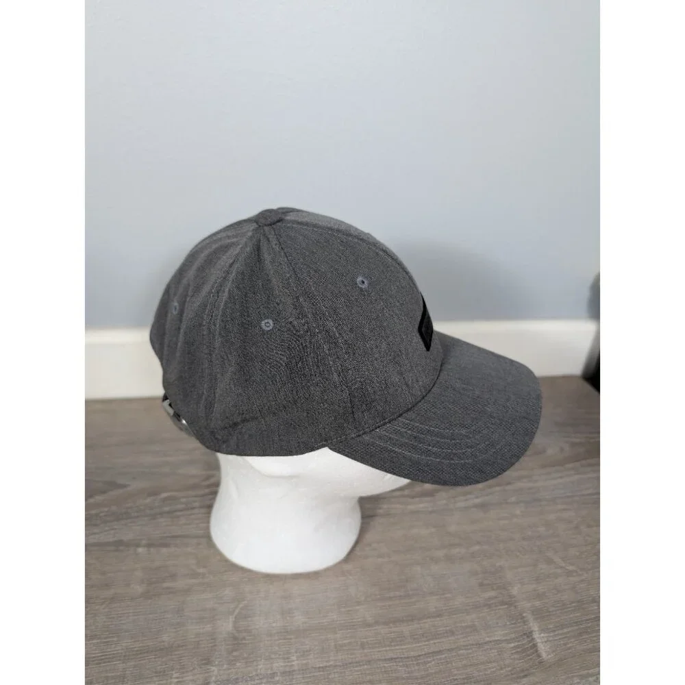Travis Mathew Slate Gray Golf Baseball Cap Flexfit 110 Punch Adjustable Buckle
